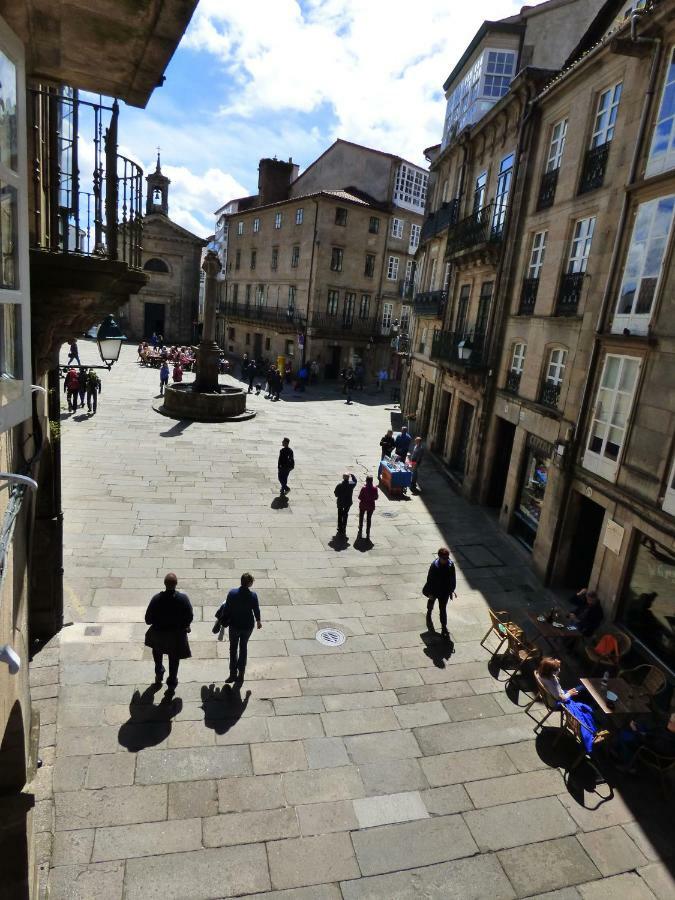 Apto. En Plaza De Cervantes Apartment Сантяго де Компостела Екстериор снимка