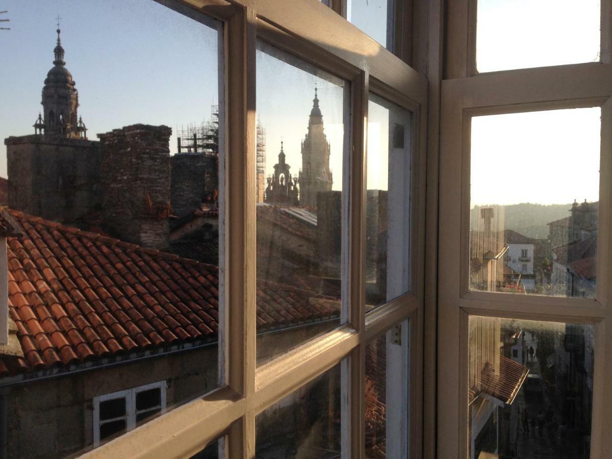 Apto. En Plaza De Cervantes Apartment Сантяго де Компостела Екстериор снимка